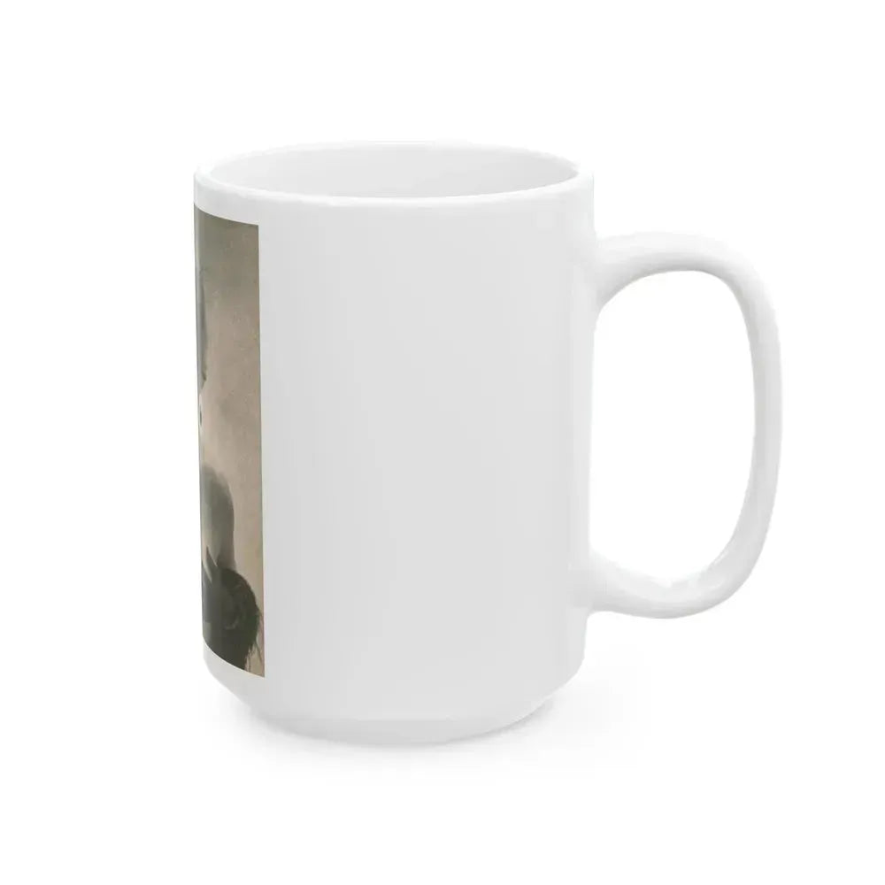Barbara Nichols #296 (Vintage Female Icon) White Coffee Mug - Go Mug Yourself