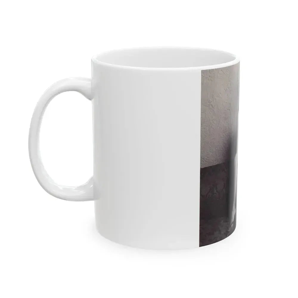 Barbara Nichols #297 (Vintage Female Icon) White Coffee Mug - Go Mug Yourself