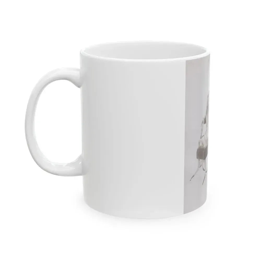 Barbara Nichols #308 (Vintage Female Icon) White Coffee Mug - Go Mug Yourself