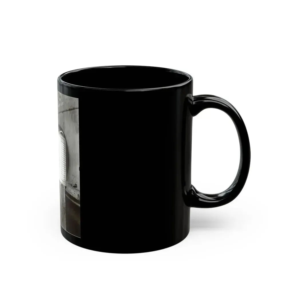 Barbara Nichols #322 (Vintage Female Icon) Black Coffee Mug - Go Mug Yourself