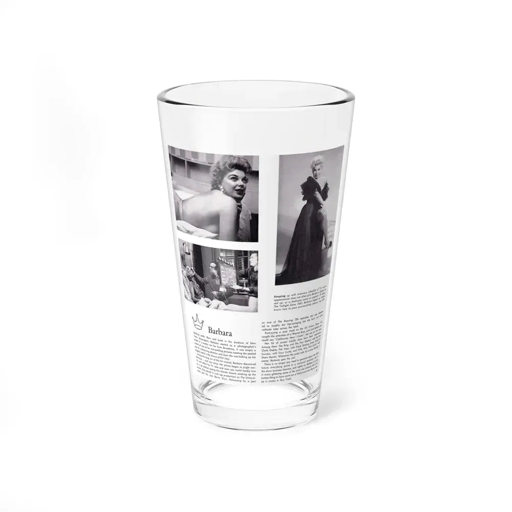 Barbara Nichols #368 (Vintage Female Icon) Pint Glass 16oz 16oz - Go Mug Yourself