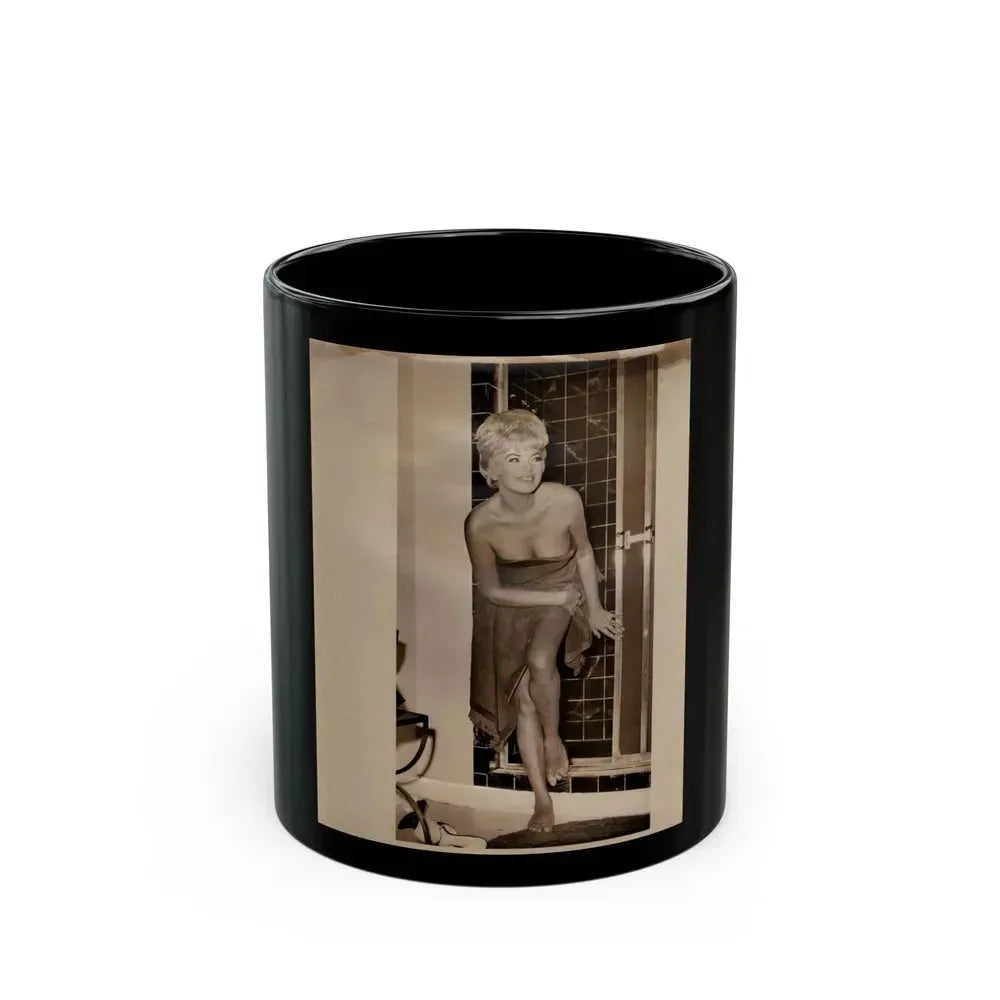 Barbara Nichols #397 (Vintage Female Icon) Black Coffee Mug 11oz - Go Mug Yourself