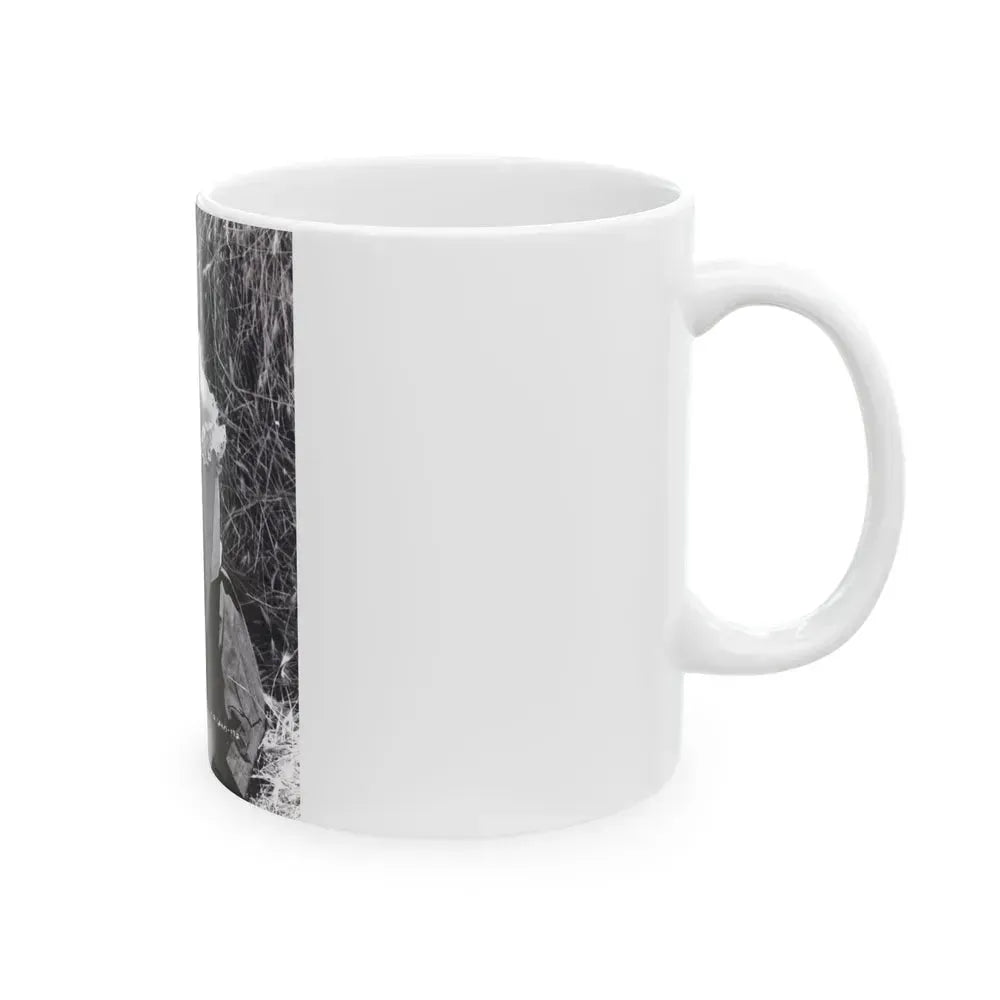 Barbara Nichols #402 (Vintage Female Icon) White Coffee Mug - Go Mug Yourself