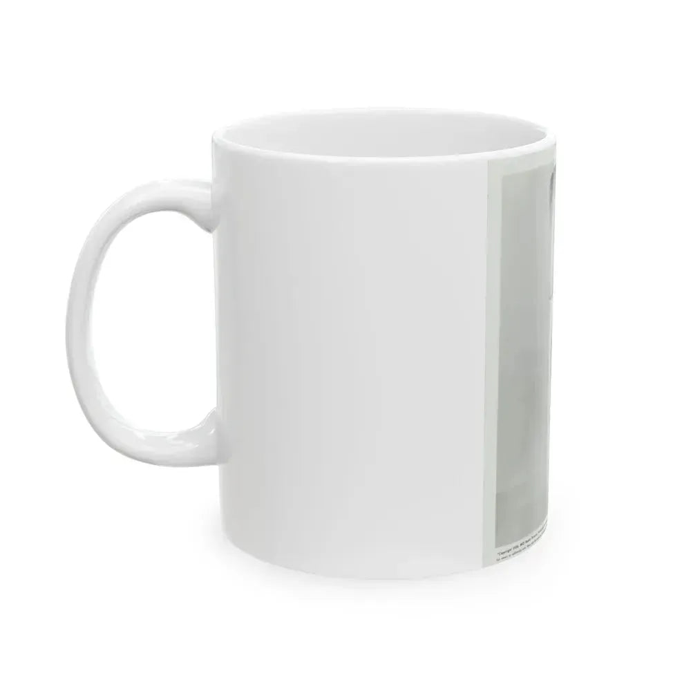 Barbara Nichols #47 (Vintage Female Icon) White Coffee Mug - Go Mug Yourself