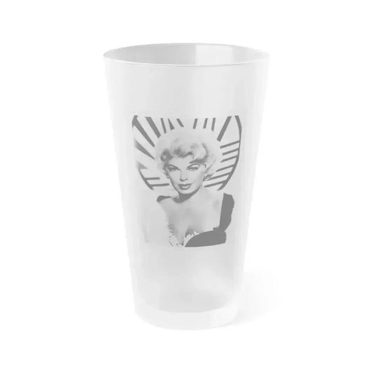 Barbara Nichols #478 (Vintage Female Icon) Frosted Pint Glass 16oz 16oz Frosted - Go Mug Yourself
