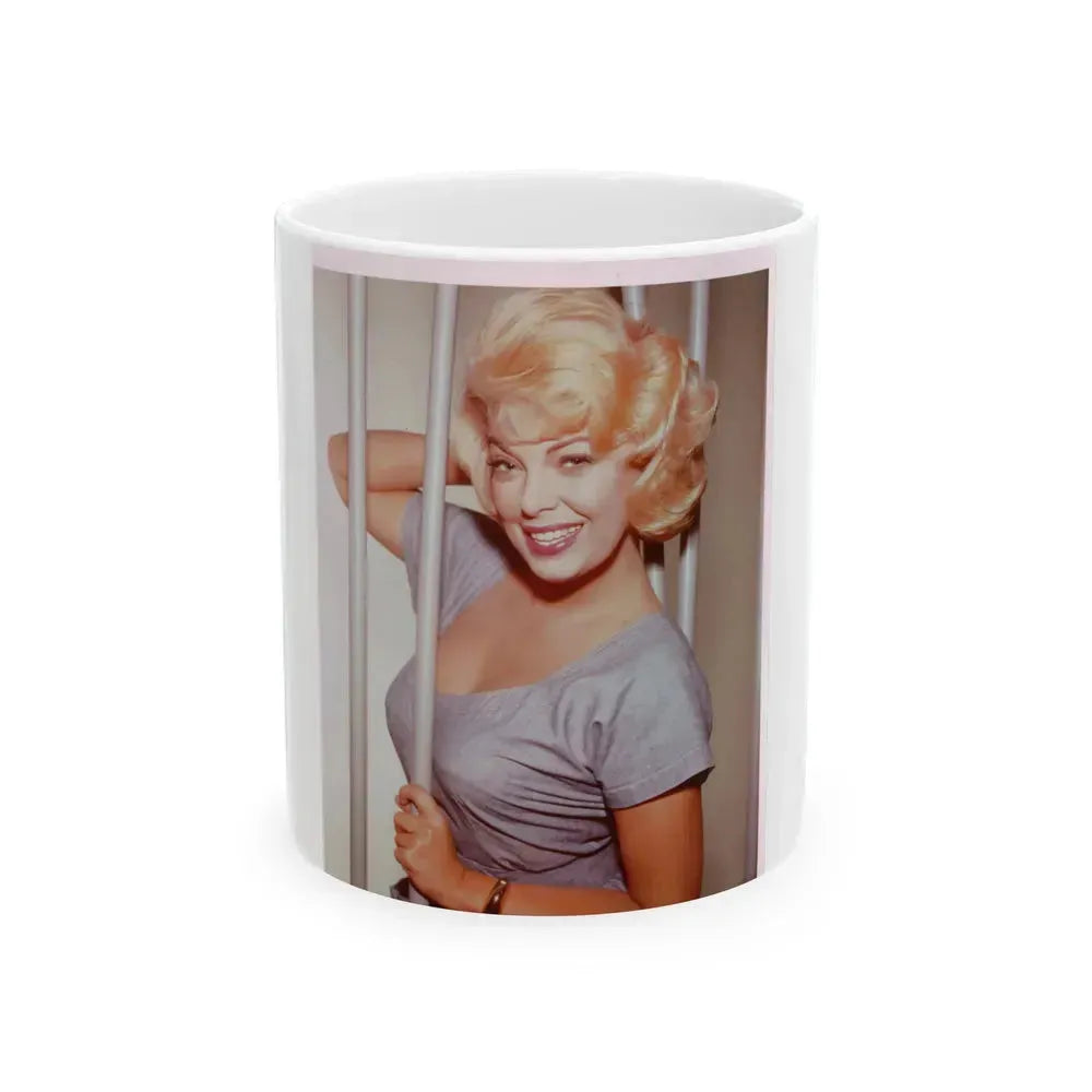 Barbara Nichols #492 (Vintage Female Icon) White Coffee Mug 11oz - Go Mug Yourself