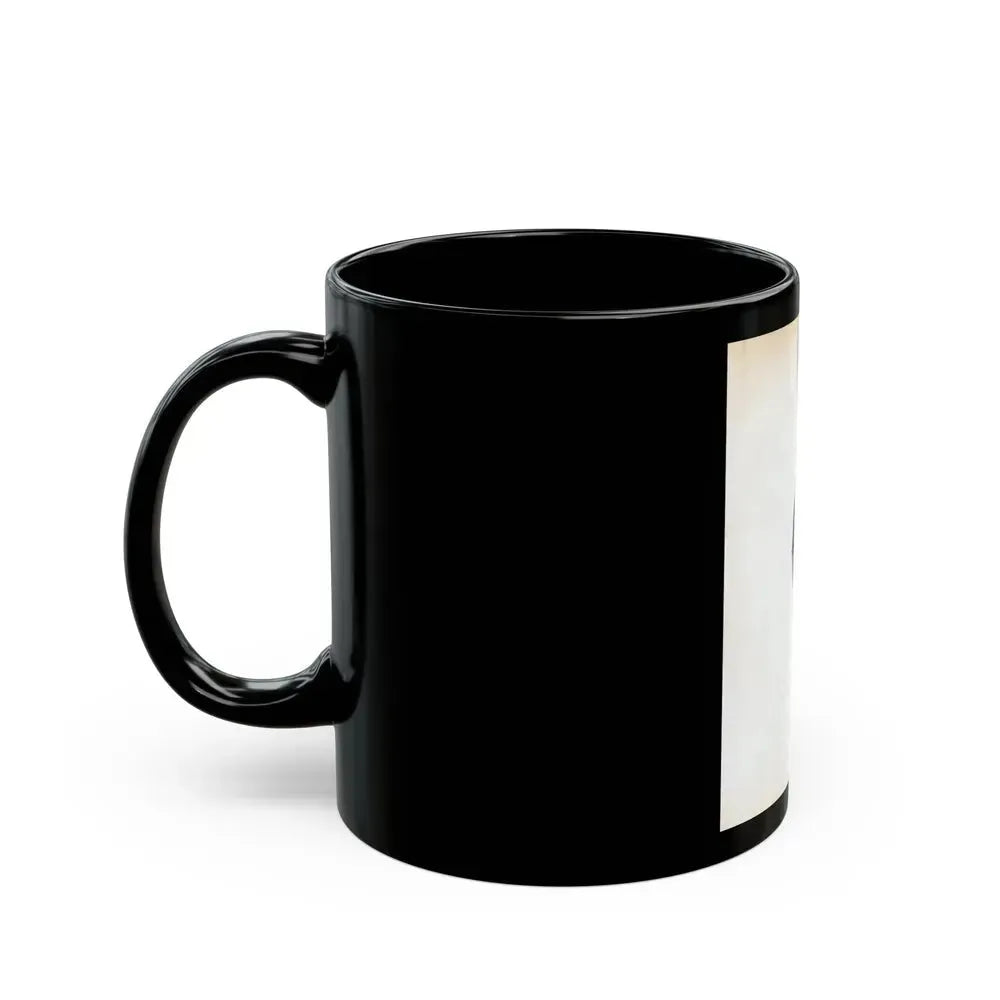 Barbara Nichols #499 (Vintage Female Icon) Black Coffee Mug - Go Mug Yourself