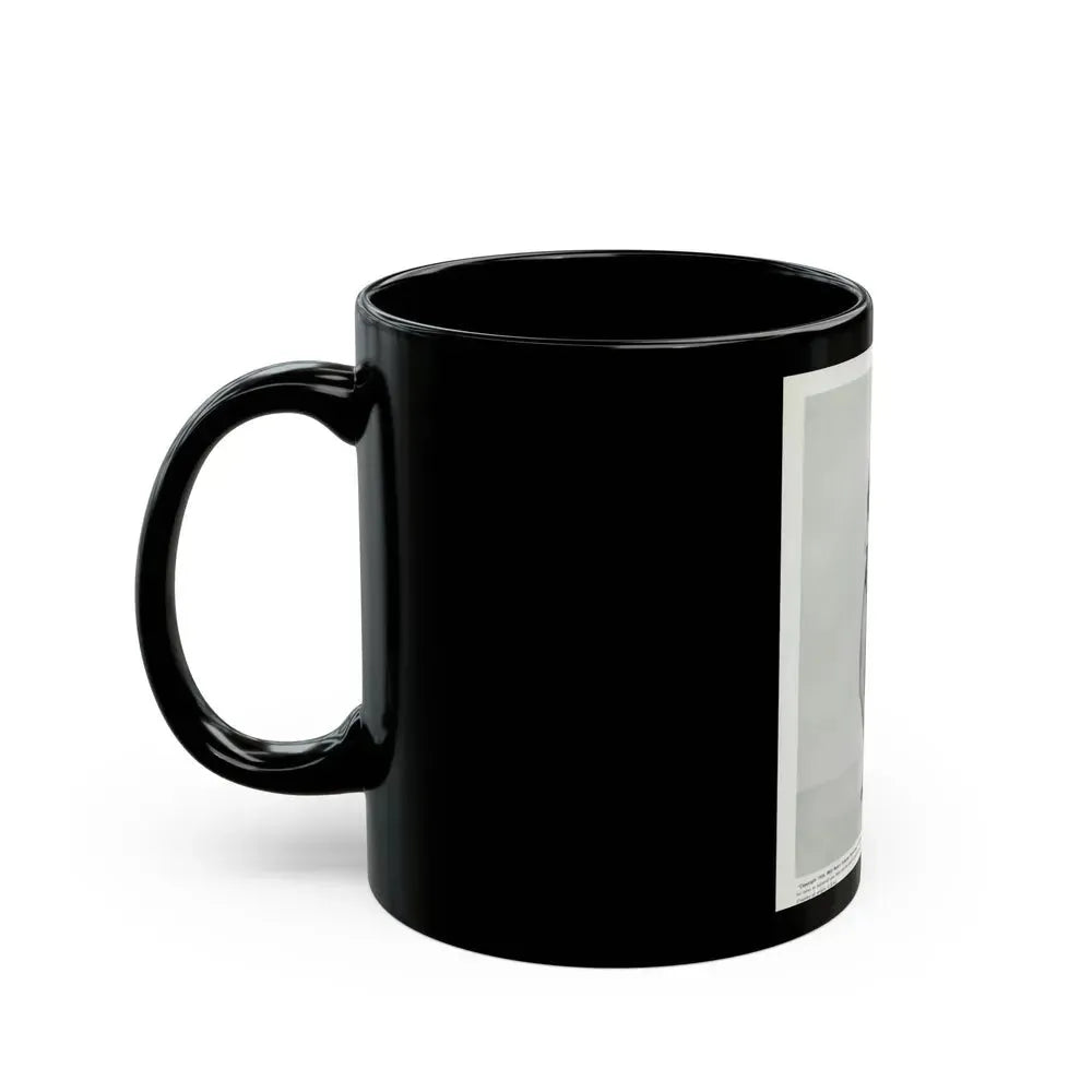 Barbara Nichols #50 (Vintage Female Icon) Black Coffee Mug - Go Mug Yourself