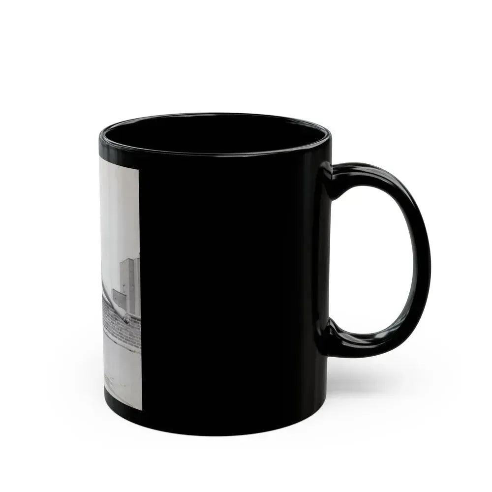 Barbara Nichols #508 (Vintage Female Icon) Black Coffee Mug - Go Mug Yourself