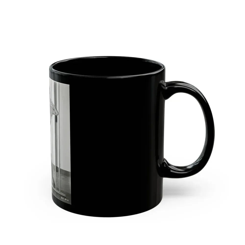 Barbara Nichols #510 (Vintage Female Icon) Black Coffee Mug - Go Mug Yourself