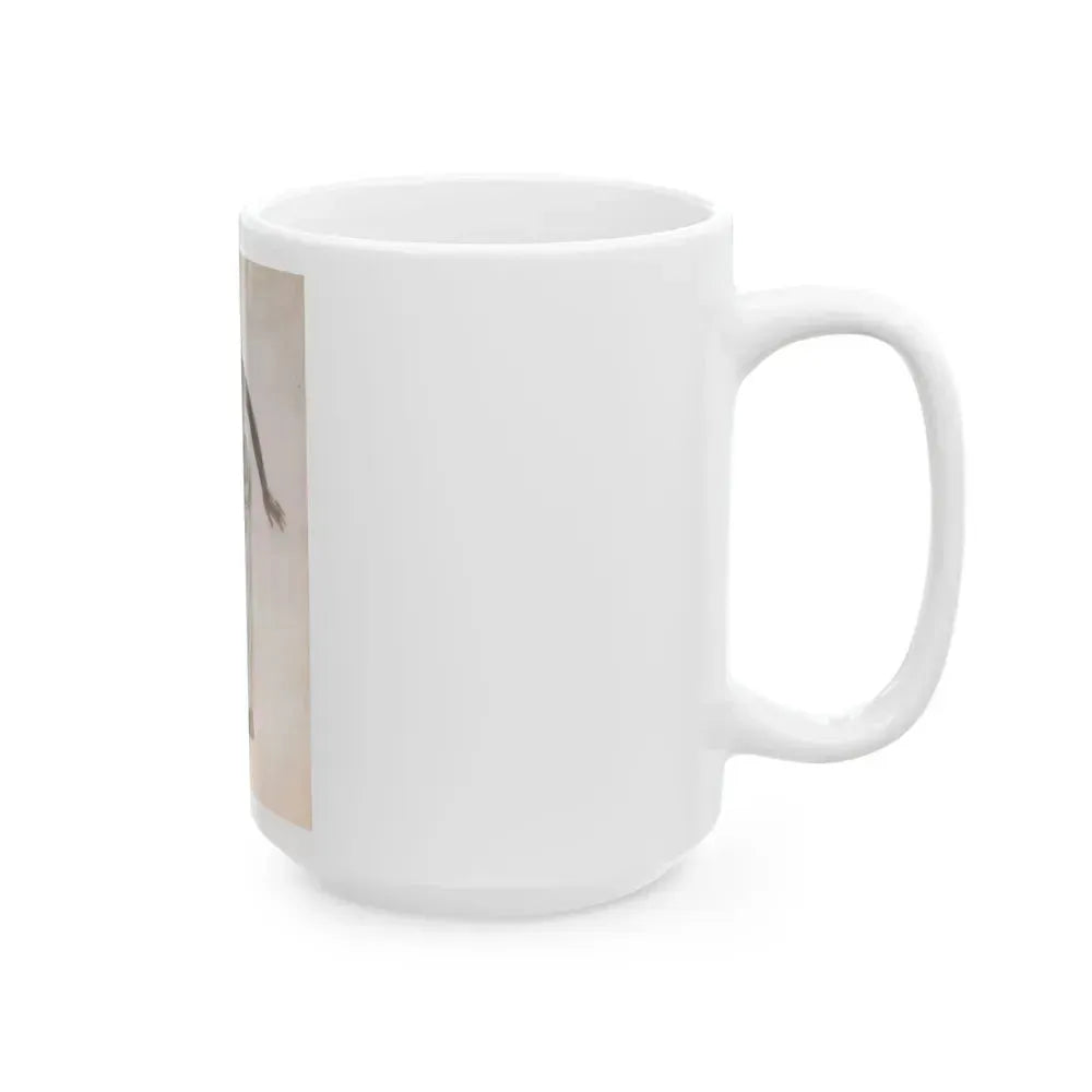 Barbara Nichols #512 (Vintage Female Icon) White Coffee Mug - Go Mug Yourself