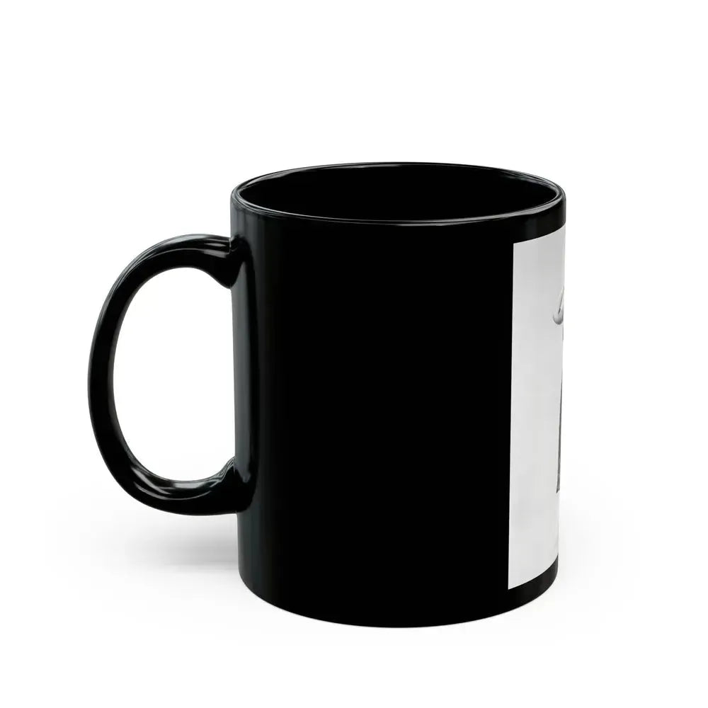 Barbara Nichols #518 (Vintage Female Icon) Black Coffee Mug - Go Mug Yourself