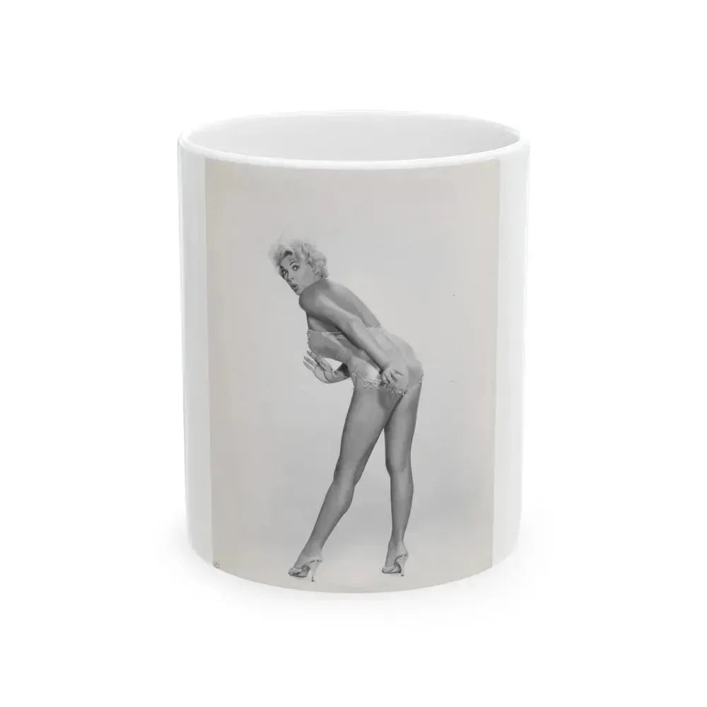 Barbara Nichols #534 (Vintage Female Icon) White Coffee Mug 11oz - Go Mug Yourself