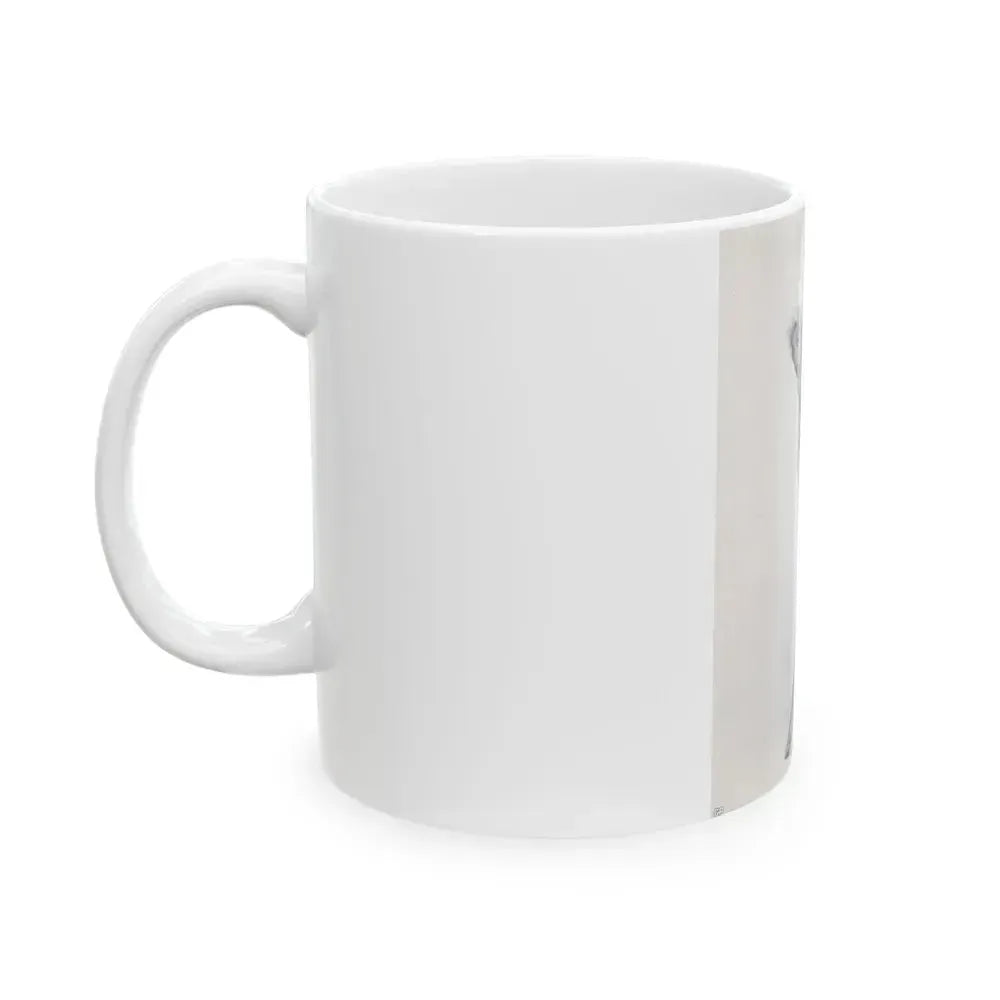 Barbara Nichols #534 (Vintage Female Icon) White Coffee Mug - Go Mug Yourself