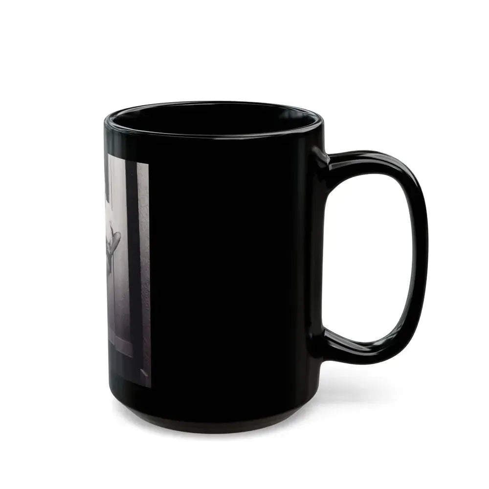 Barbara Nichols #540 (Vintage Female Icon) Black Coffee Mug - Go Mug Yourself