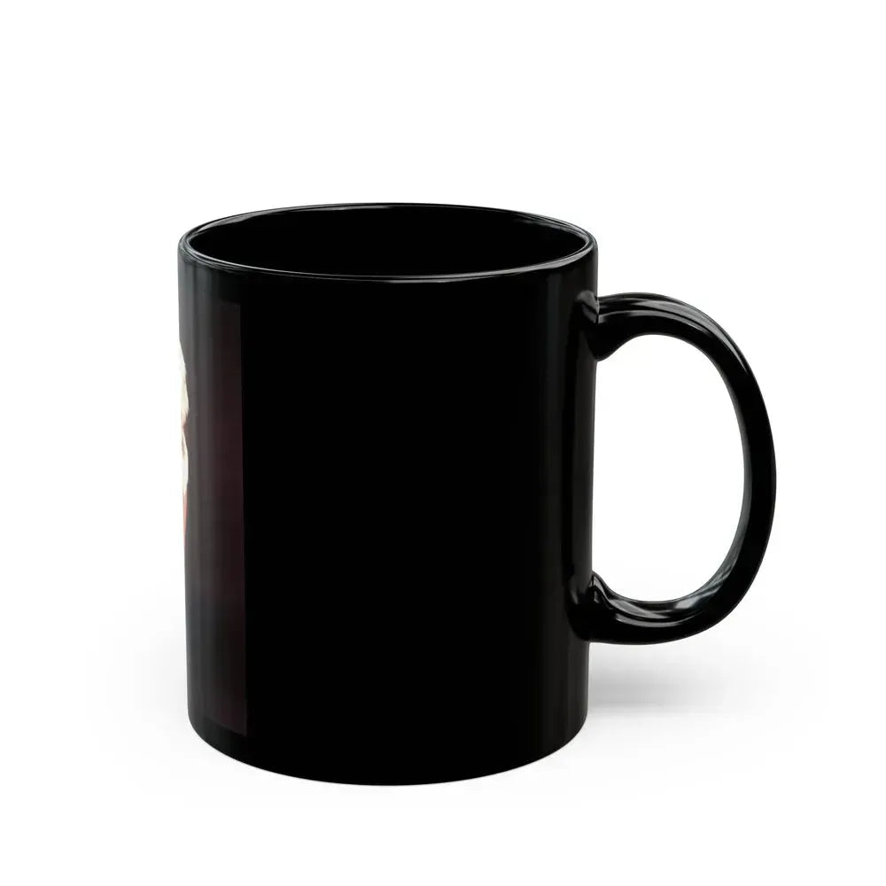 Barbara Nichols #578 (Vintage Female Icon) Black Coffee Mug - Go Mug Yourself