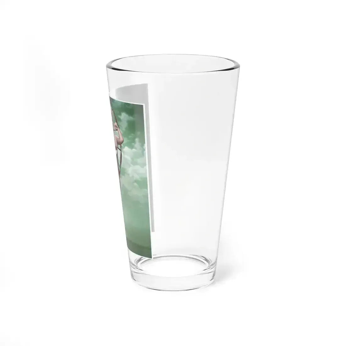 Barbara Nichols #579 - 8x10 Color Full Body Re-Strike Pin-Up Photo from 50's (Vintage Female Icon) Pint Glass 16oz - Go Mug Yourself