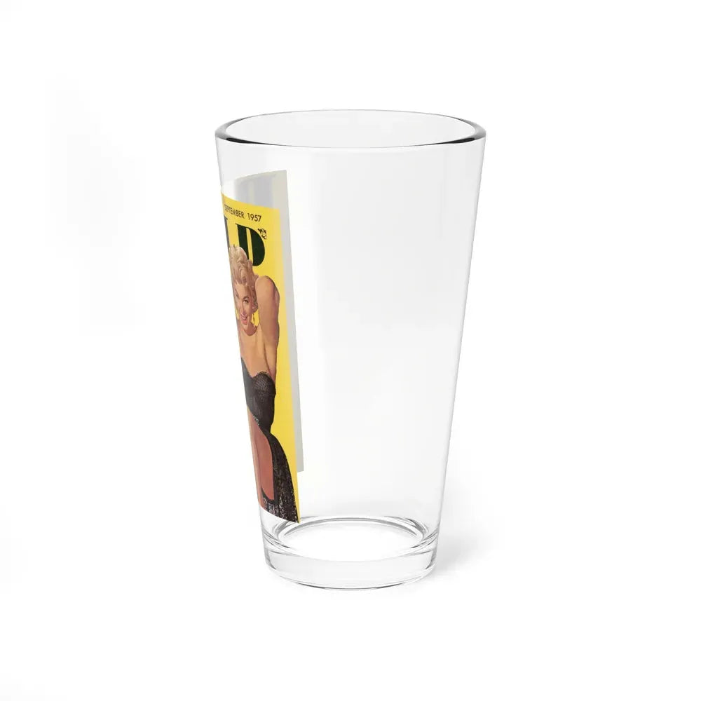 Barbara Nichols #80 - Mag. Cover (Vintage Female Icon) Pint Glass 16oz - Go Mug Yourself