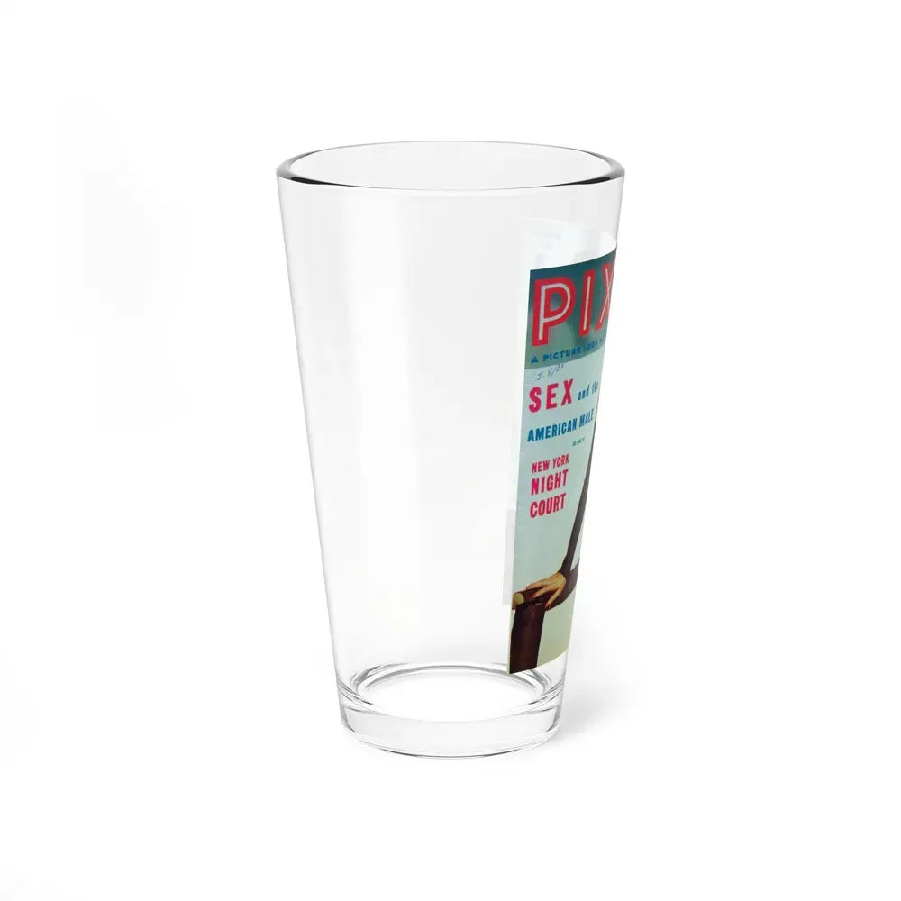 Barbara Nichols #95 - Mag. Cover (Vintage Female Icon) Pint Glass 16oz - Go Mug Yourself