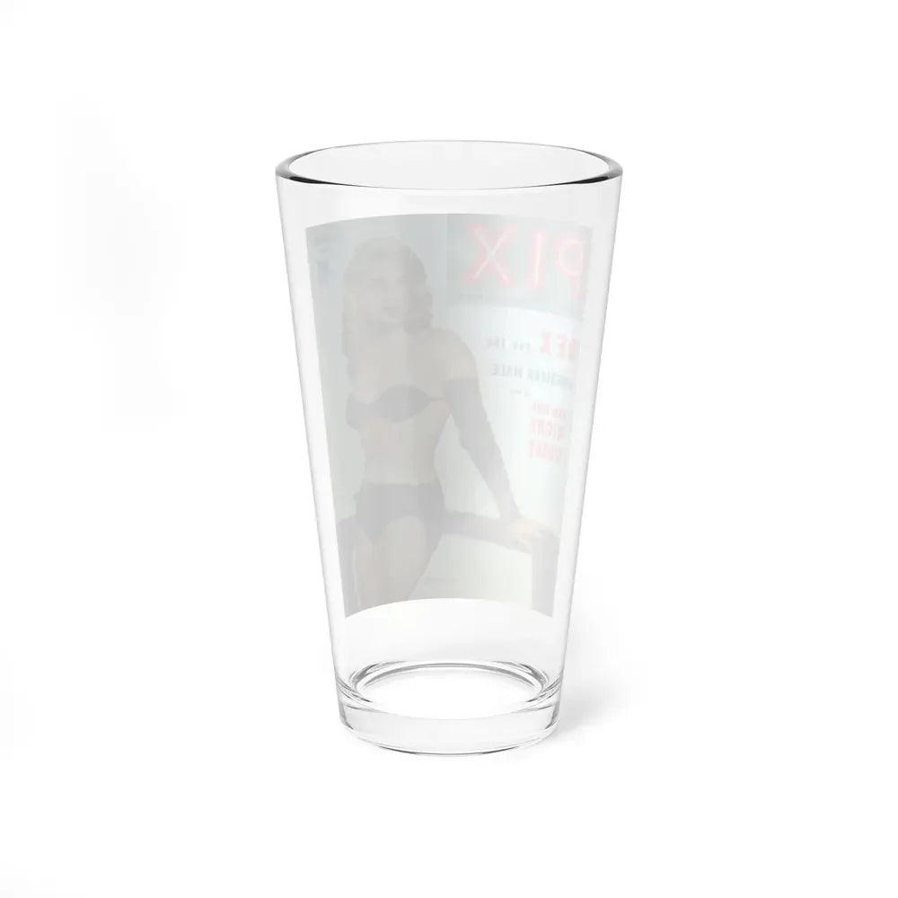 Barbara Nichols #95 - Mag. Cover (Vintage Female Icon) Pint Glass 16oz - Go Mug Yourself
