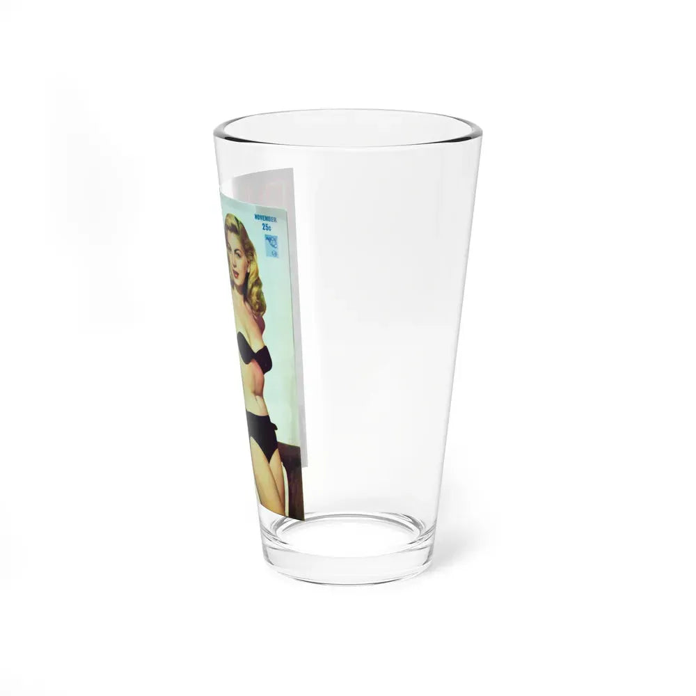 Barbara Nichols #95 - Mag. Cover (Vintage Female Icon) Pint Glass 16oz - Go Mug Yourself
