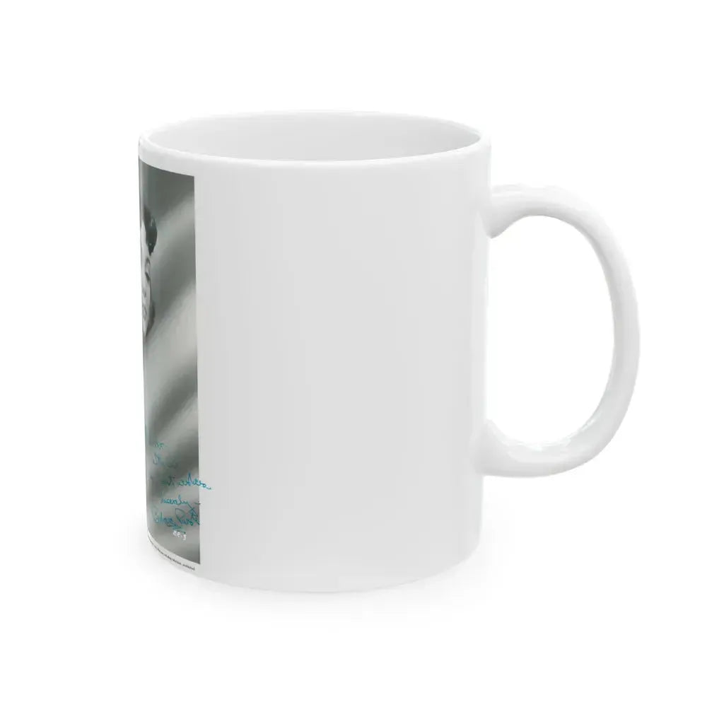 Barbara Rush #117 (Vintage Female Icon) White Coffee Mug - Go Mug Yourself