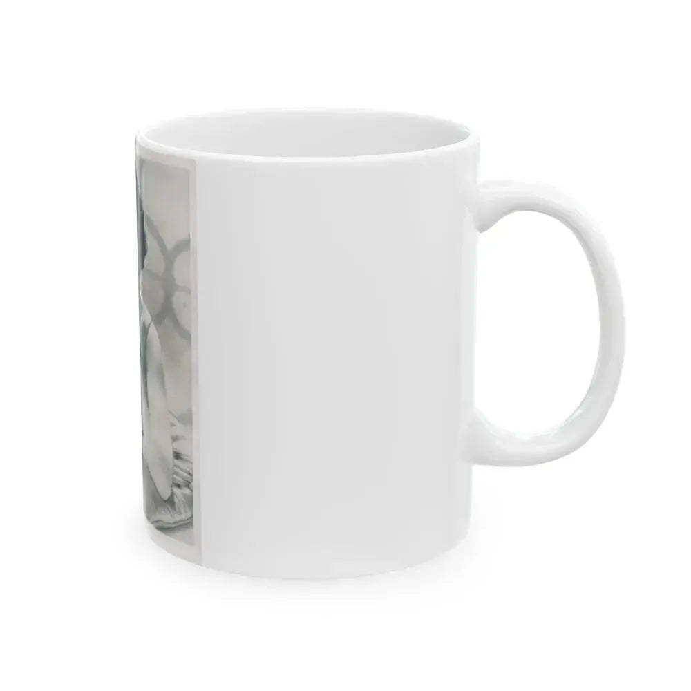 Barbara Rush #159 (Vintage Female Icon) White Coffee Mug - Go Mug Yourself