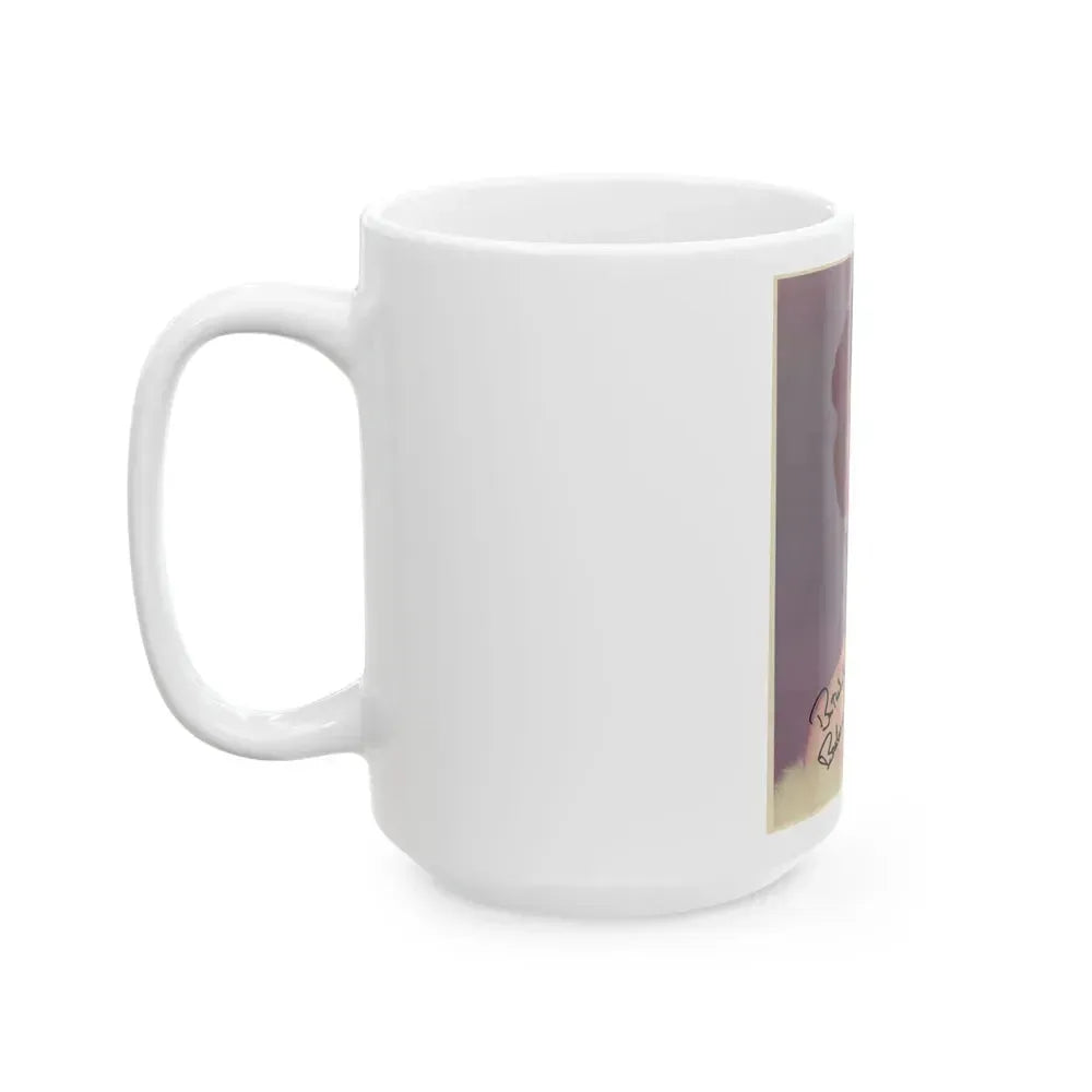 Barbara Rush #17 (Vintage Female Icon) White Coffee Mug - Go Mug Yourself