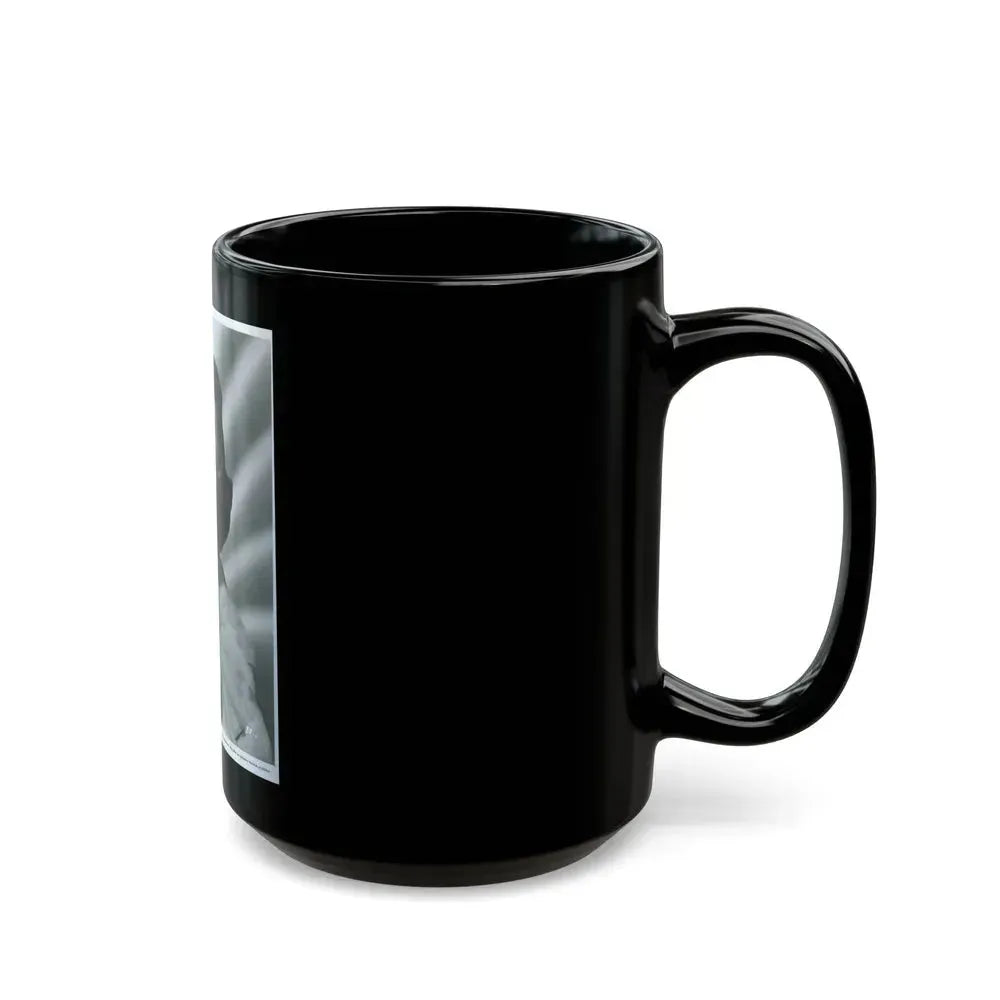 Barbara Rush #170 (Vintage Female Icon) Black Coffee Mug - Go Mug Yourself