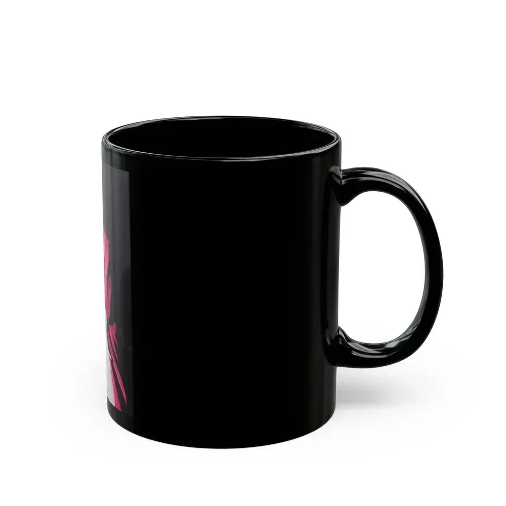 Barbara Rush #221 (Vintage Female Icon) Black Coffee Mug - Go Mug Yourself