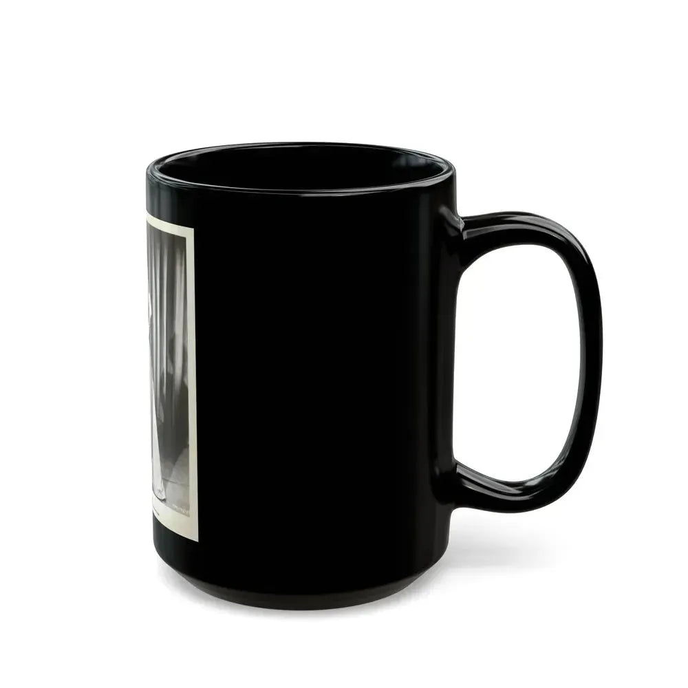 Barbara Rush #235 (Vintage Female Icon) Black Coffee Mug - Go Mug Yourself