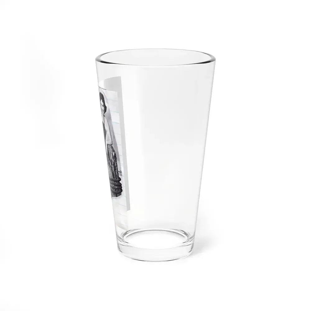 Barbara Rush #54 (Vintage Female Icon) Pint Glass 16oz - Go Mug Yourself