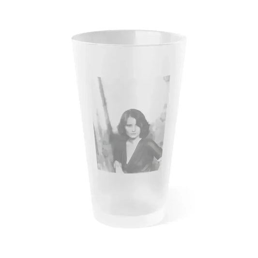 Barbara Stanwyck #157 (Vintage Female Icon) Frosted Pint Glass 16oz 16oz Frosted - Go Mug Yourself