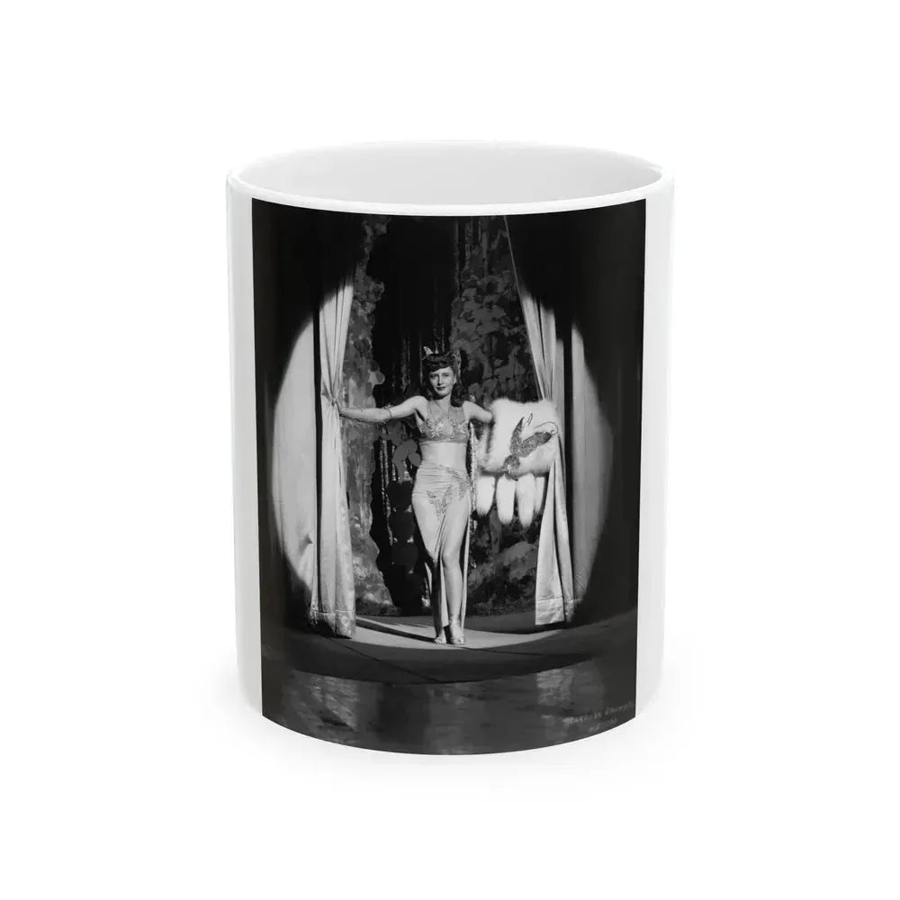 Barbara Stanwyck #178 (Vintage Female Icon) White Coffee Mug 11oz - Go Mug Yourself