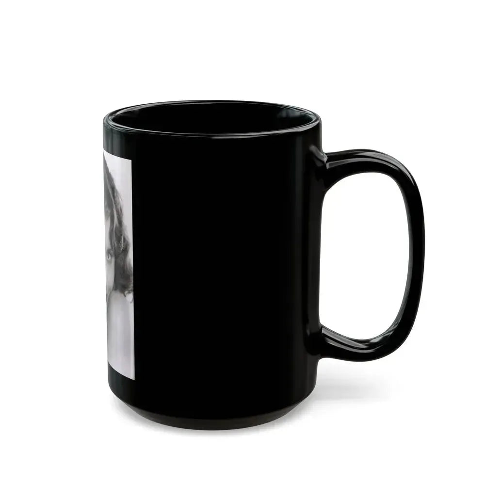 Barbara Stanwyck #179 (Vintage Female Icon) Black Coffee Mug - Go Mug Yourself