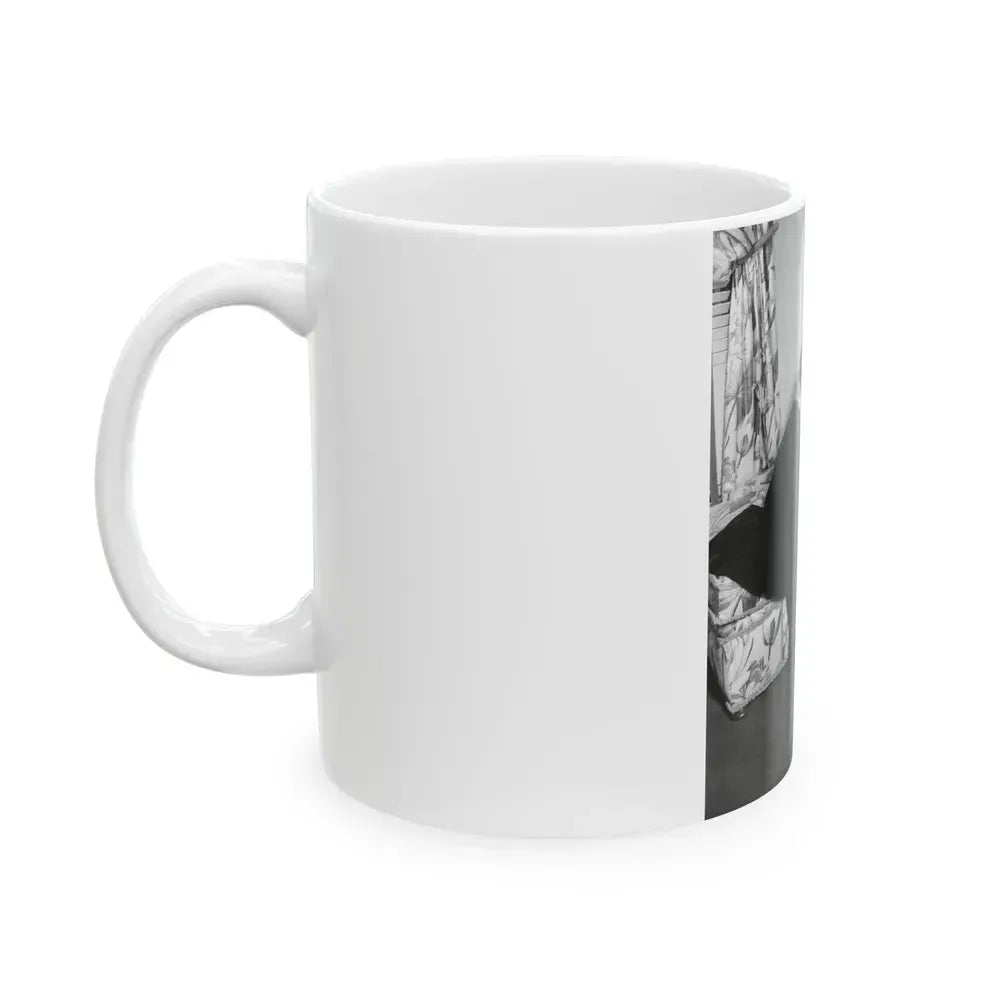 Barbara Stanwyck #185 (Vintage Female Icon) White Coffee Mug - Go Mug Yourself