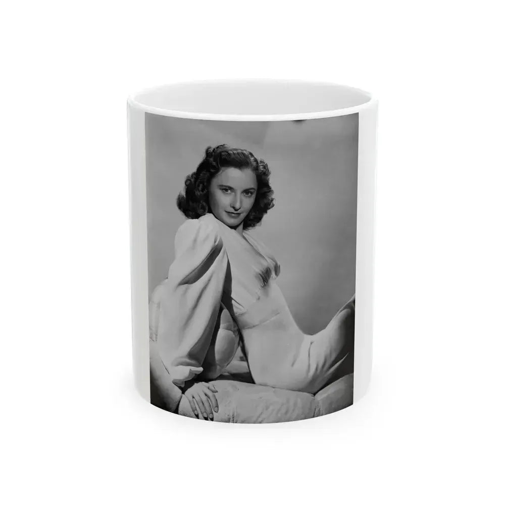 Barbara Stanwyck #186 (Vintage Female Icon) White Coffee Mug 11oz - Go Mug Yourself