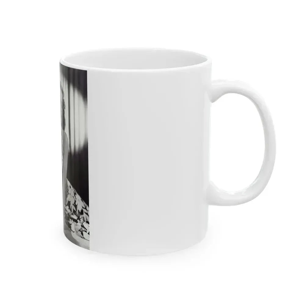 Barbara Stanwyck #193 (Vintage Female Icon) White Coffee Mug - Go Mug Yourself