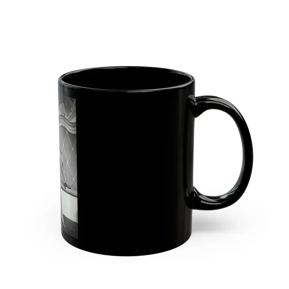 Barbara Stanwyck #195 (Vintage Female Icon) Black Coffee Mug - Go Mug Yourself