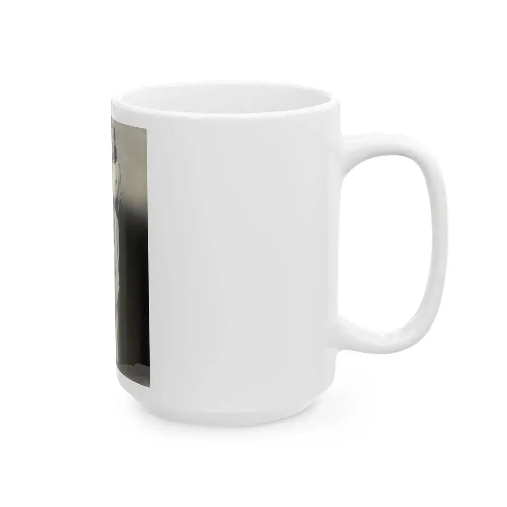Barbara Stanwyck #203 (Vintage Female Icon) White Coffee Mug - Go Mug Yourself