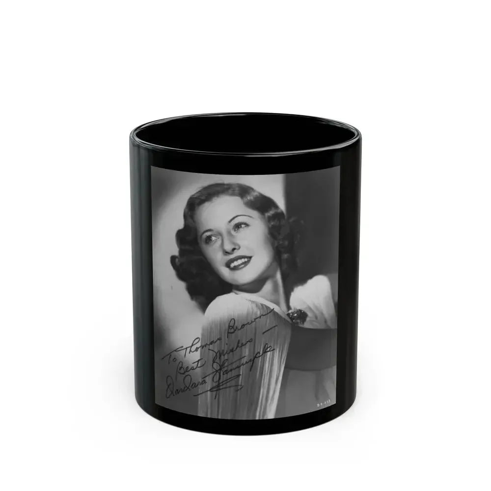 Barbara Stanwyck #208 (Vintage Female Icon) Black Coffee Mug 11oz - Go Mug Yourself
