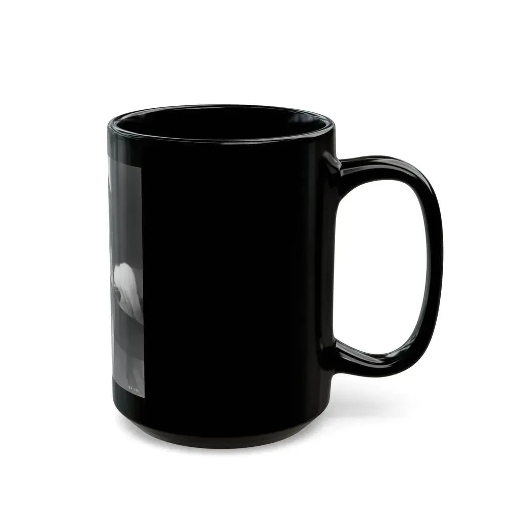 Barbara Stanwyck #208 (Vintage Female Icon) Black Coffee Mug - Go Mug Yourself
