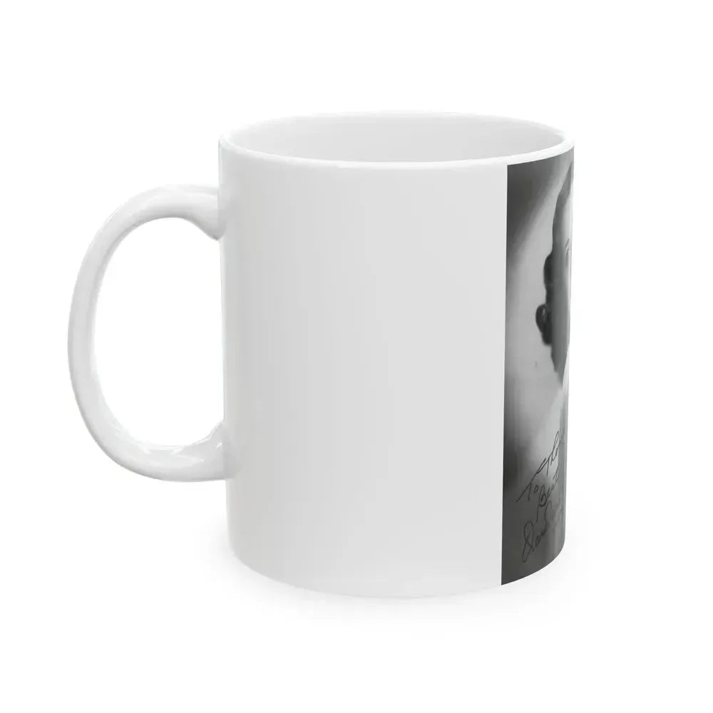 Barbara Stanwyck #208 (Vintage Female Icon) White Coffee Mug - Go Mug Yourself