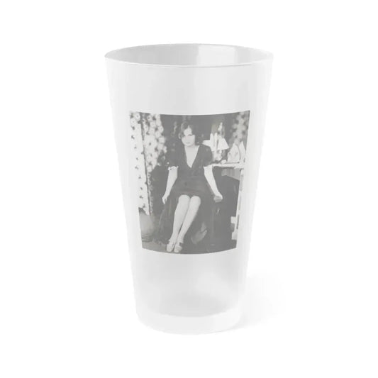Barbara Stanwyck #31 (Vintage Female Icon) Frosted Pint Glass 16oz 16oz Frosted - Go Mug Yourself