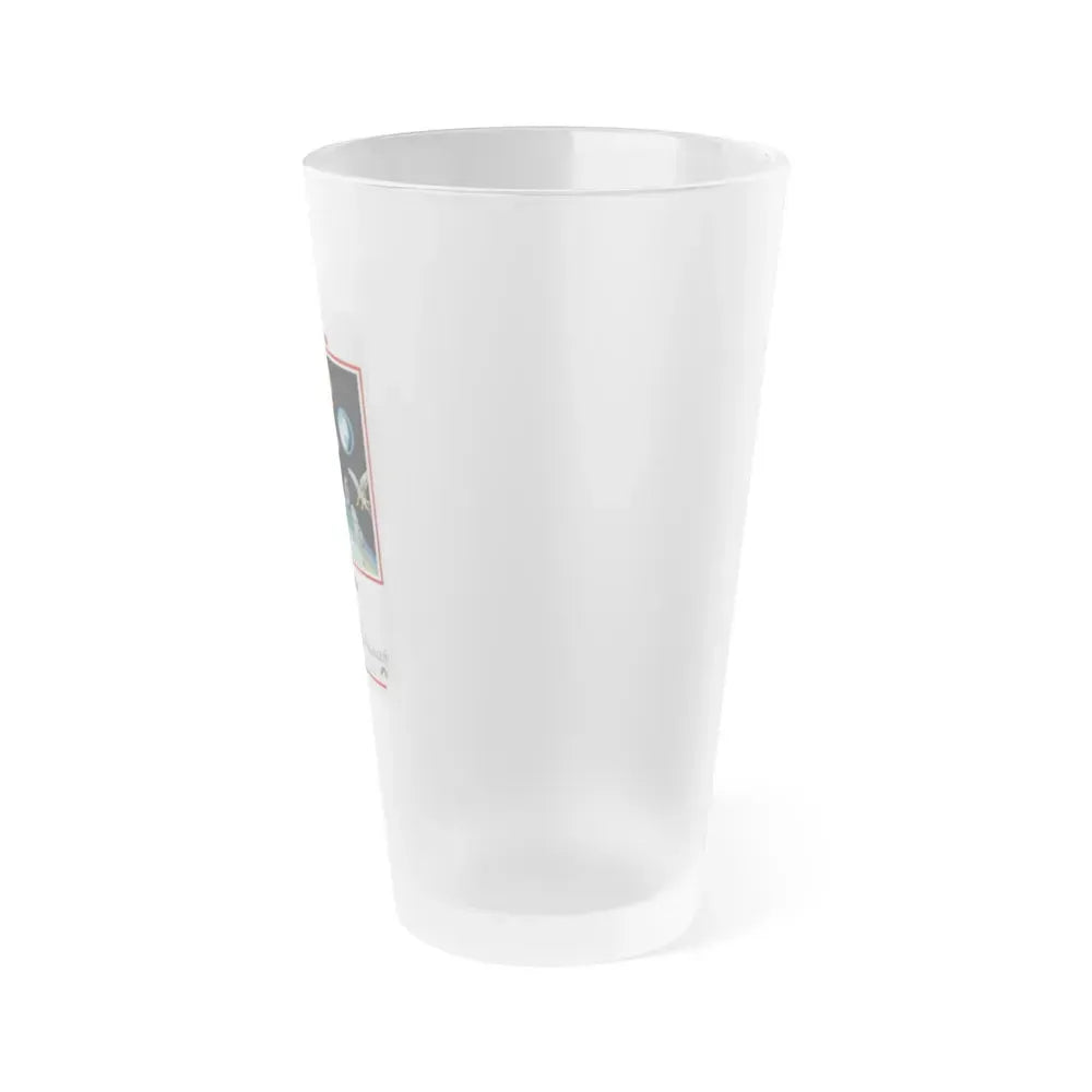 BARBARELLA 1968 Movie Poster - Frosted Pint Glass 16oz - Go Mug Yourself