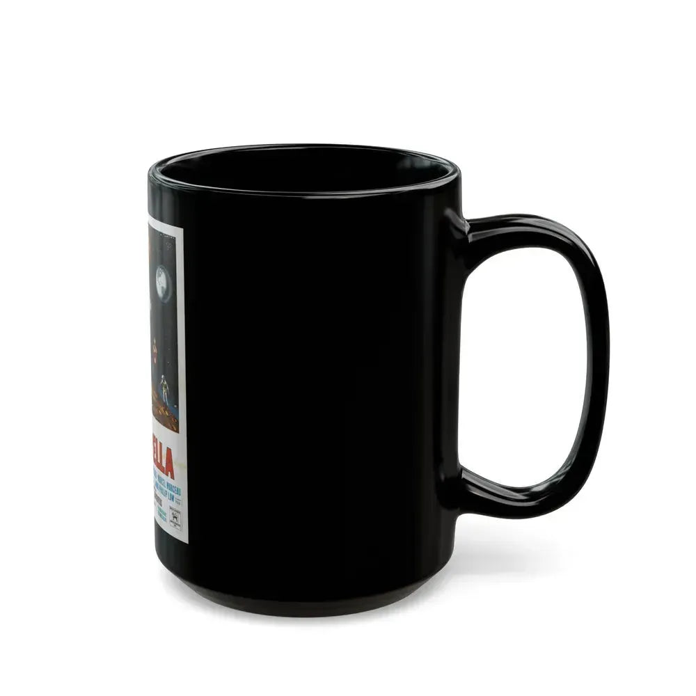 BARBARELLA (ITALIAN) 1968 Movie Poster - Black Coffee Mug - Go Mug Yourself