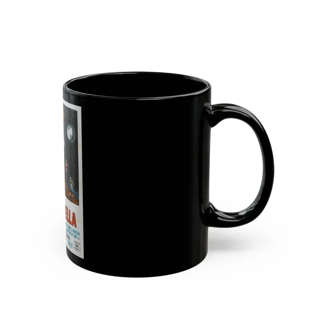 BARBARELLA (ITALIAN) 1968 Movie Poster - Black Coffee Mug - Go Mug Yourself