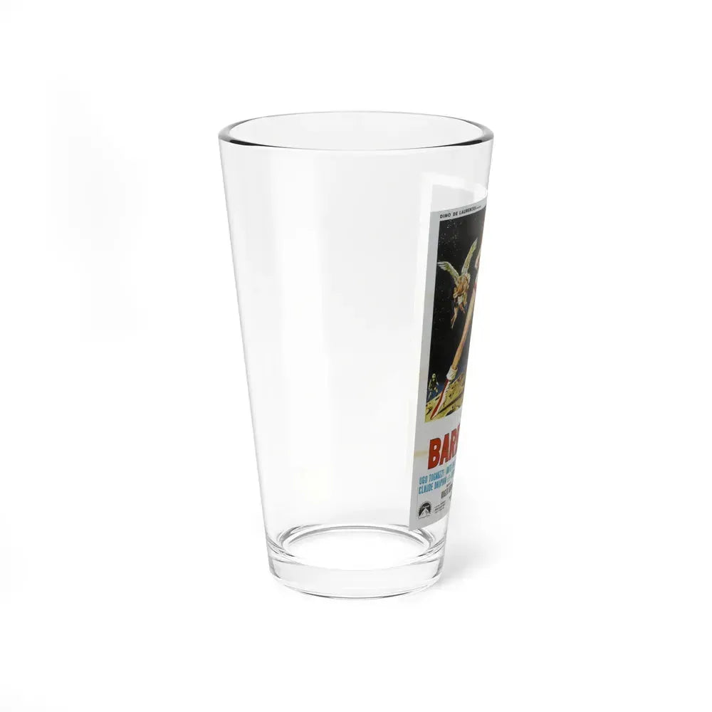 BARBARELLA (ITALIAN) 1968 Movie Poster - Pint Glass 16oz - Go Mug Yourself