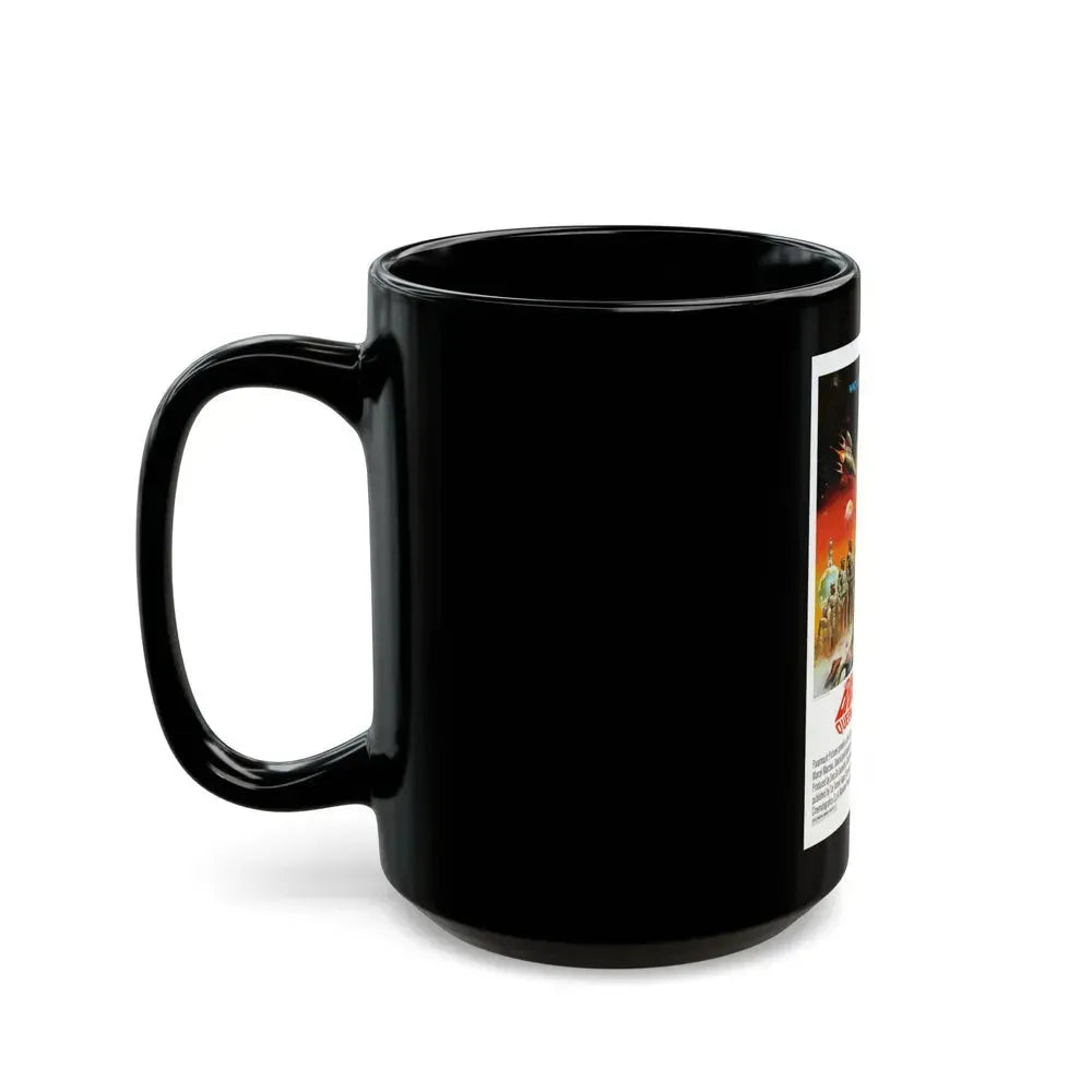 BARBARELLA - QUEEN OF THE GALAXY 1968 Movie Poster - Black Coffee Mug - Go Mug Yourself