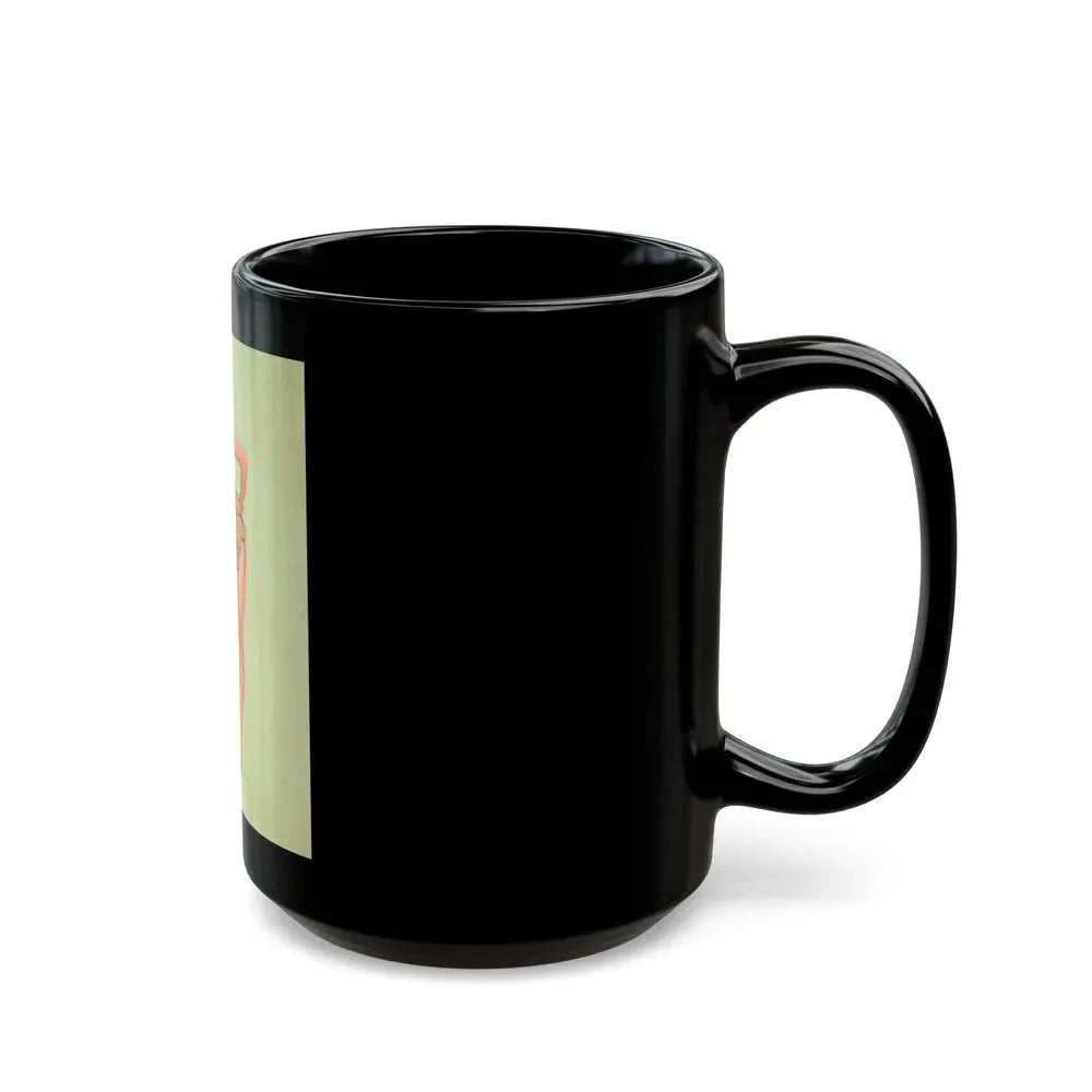 Barbarian Pin-Up - Black Coffee Mug - Go Mug Yourself
